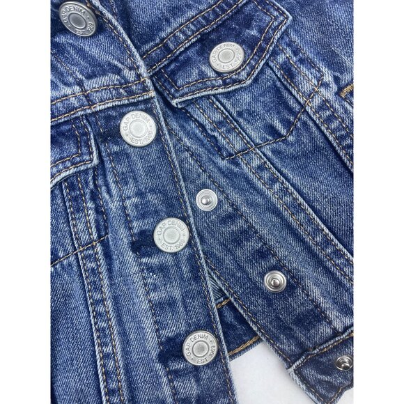 Baby Gap Disney Minnie Mouse Denim Jacket Szize 18-24M - Picture 4 of 7